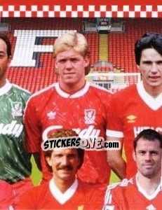 Sticker Liverpool Legends Team Photo - Liverpool FC 2008-2009 - Panini