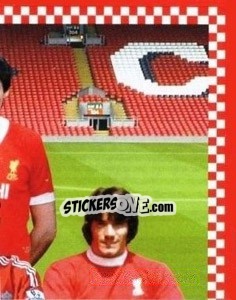 Sticker Liverpool Legends Team Photo - Liverpool FC 2008-2009 n. 202 - Panini