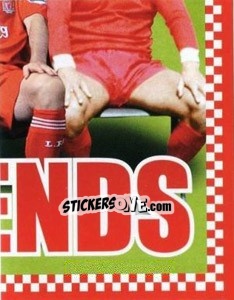 Sticker Liverpool Legends Team Photo - Liverpool FC 2008-2009 n. 206 - Panini