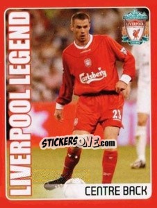 Cromo Jamie Carragher - Liverpool FC 2008-2009 - Panini