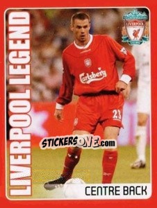 Sticker Jamie Carragher - Liverpool FC 2008-2009 n. 209 - Panini