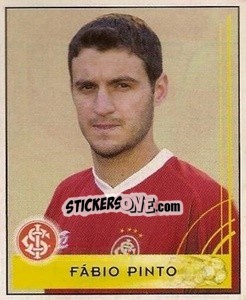 Sticker Fábio Pinto - Campeonato Brasileiro 2001 n. 12 - Panini