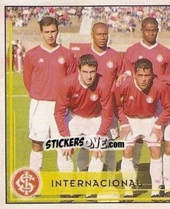 Figurina Equipe de foto - Campeonato Brasileiro 2001 - Panini