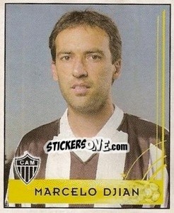 Sticker Marcelo Dijan - Campeonato Brasileiro 2001 - Panini