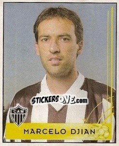 Cromo Marcelo Dijan - Campeonato Brasileiro 2001 - Panini