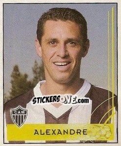 Cromo Alexandre - Campeonato Brasileiro 2001 - Panini