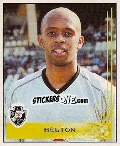 Sticker Hélton - Campeonato Brasileiro 2001 n. 34 - Panini