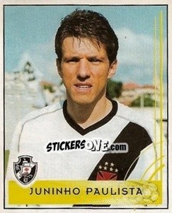 Sticker Juninho Paulista - Campeonato Brasileiro 2001 - Panini