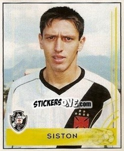 Cromo Siston - Campeonato Brasileiro 2001 - Panini