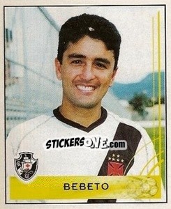 Cromo Bebeto - Campeonato Brasileiro 2001 - Panini