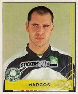 Cromo Marcos - Campeonato Brasileiro 2001 - Panini