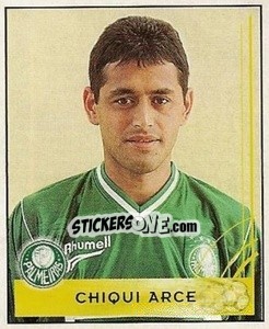 Figurina Chiqui Arce - Campeonato Brasileiro 2001 - Panini