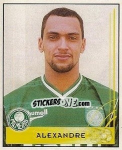 Sticker Alexandre - Campeonato Brasileiro 2001 - Panini