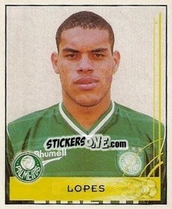 Sticker Lopes - Campeonato Brasileiro 2001 n. 62 - Panini