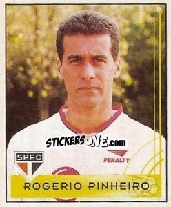 Cromo Rogerio Pinheiro - Campeonato Brasileiro 2001 - Panini