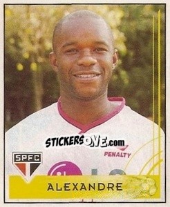 Sticker Alexandre - Campeonato Brasileiro 2001 n. 71 - Panini