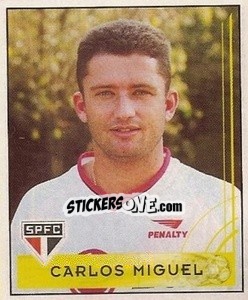 Sticker Carlos Miguel - Campeonato Brasileiro 2001 - Panini
