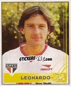 Sticker Leonardo - Campeonato Brasileiro 2001 - Panini