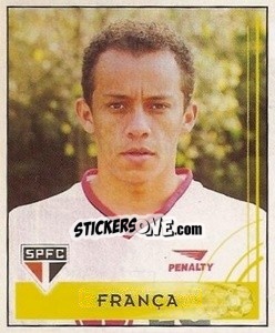 Figurina Franca - Campeonato Brasileiro 2001 - Panini