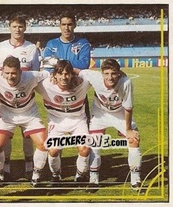 Sticker Equipe de foto - Campeonato Brasileiro 2001 - Panini