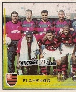 Cromo Equipe de foto - Campeonato Brasileiro 2001 - Panini