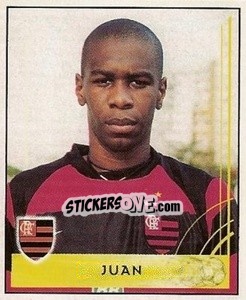 Cromo Juan - Campeonato Brasileiro 2001 - Panini