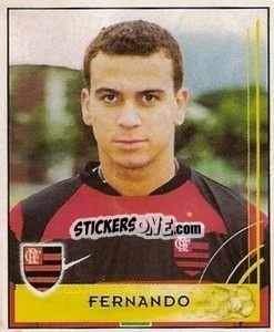 Cromo Fernando - Campeonato Brasileiro 2001 - Panini