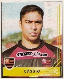 Sticker Cássio - Campeonato Brasileiro 2001 - Panini
