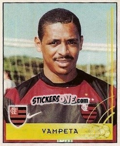 Figurina Vampeta - Campeonato Brasileiro 2001 - Panini