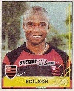 Cromo Edílson - Campeonato Brasileiro 2001 - Panini