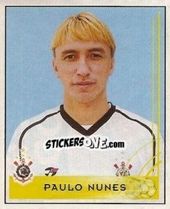 Cromo Paulo Nunes - Campeonato Brasileiro 2001 - Panini