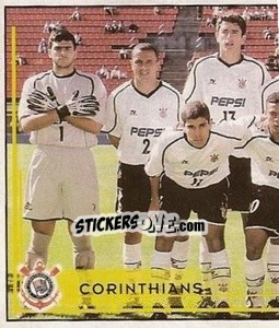 Figurina Equipe de foto - Campeonato Brasileiro 2001 - Panini