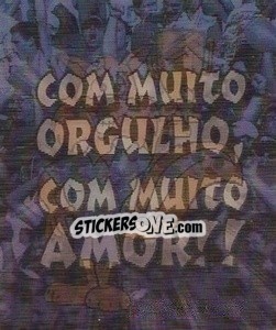 Figurina Mascote - Campeonato Brasileiro 2001 - Panini