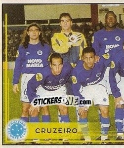 Cromo Equipe de foto - Campeonato Brasileiro 2001 - Panini