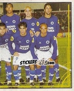 Cromo Equipe de foto - Campeonato Brasileiro 2001 - Panini