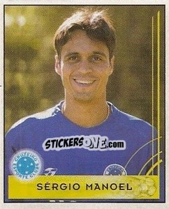 Sticker Sergio Manoel - Campeonato Brasileiro 2001 - Panini