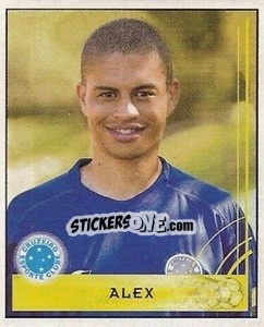 Sticker Alex - Campeonato Brasileiro 2001 n. 126 - Panini