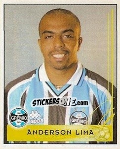Sticker Ánderson Lima - Campeonato Brasileiro 2001 n. 133 - Panini