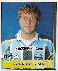 Sticker Rodrigo Gral - Campeonato Brasileiro 2001 n. 138 - Panini