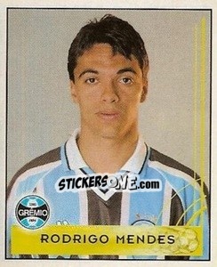 Figurina Rodrigo Mendes - Campeonato Brasileiro 2001 - Panini