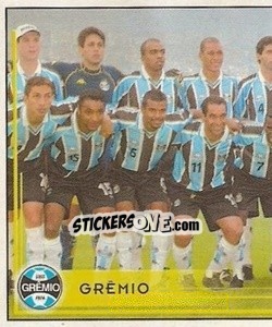 Sticker Equipe de foto - Campeonato Brasileiro 2001 - Panini