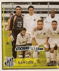 Figurina Equipe de foto - Campeonato Brasileiro 2001 - Panini