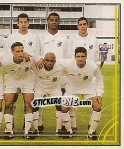 Cromo Equipe de foto - Campeonato Brasileiro 2001 - Panini