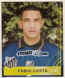 Sticker Fábio Costa - Campeonato Brasileiro 2001 n. 150 - Panini