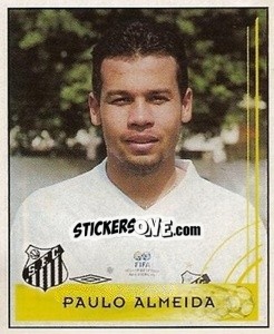 Figurina Paulo Almeida - Campeonato Brasileiro 2001 - Panini