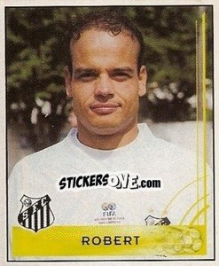 Cromo Robert - Campeonato Brasileiro 2001 - Panini