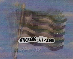 Sticker Bandeira - Campeonato Brasileiro 2001 - Panini