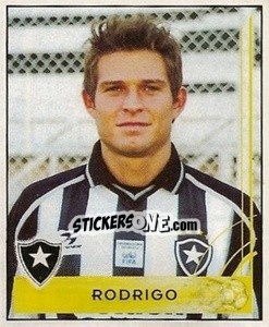 Cromo Rodrigo - Campeonato Brasileiro 2001 - Panini