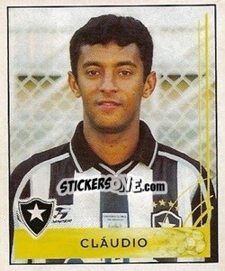 Figurina Cláudio - Campeonato Brasileiro 2001 - Panini