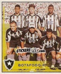 Cromo Equipe de foto - Campeonato Brasileiro 2001 - Panini